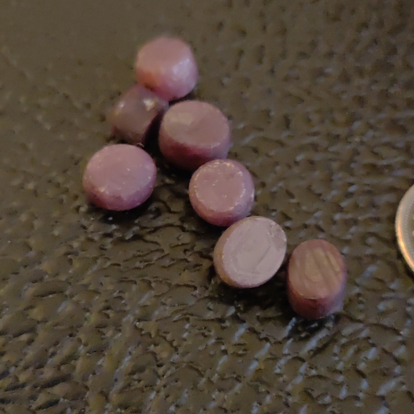 Natural Star Corundum Ruby Cabochon #13 - Picture 3 of 3